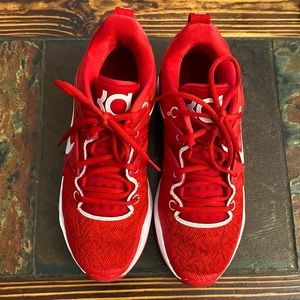Nike KD 15 TB University Red White Basketball Shoes DO9826-600 Size 8